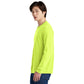Jerzees® Dri-Power® 100% Polyester Long Sleeve T-Shirt - Safety Green