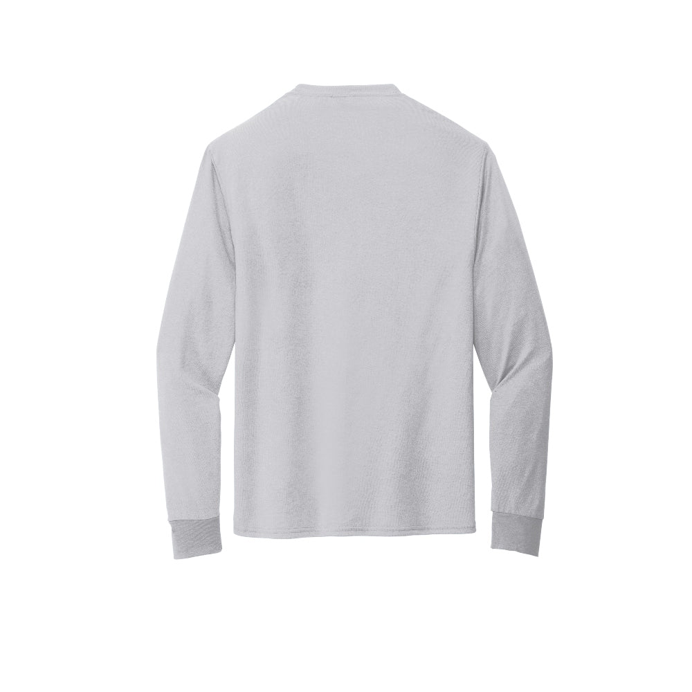 Jerzees® Dri-Power® 100% Polyester Long Sleeve T-Shirt - Silver