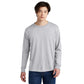 Jerzees® Dri-Power® 100% Polyester Long Sleeve T-Shirt - Silver