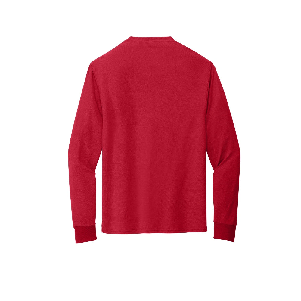 Jerzees® Dri-Power® 100% Polyester Long Sleeve T-Shirt - True Red