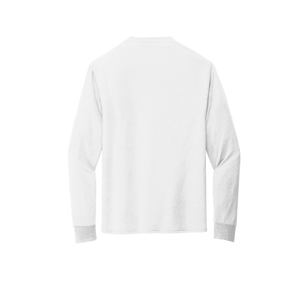 Jerzees® Dri-Power® 100% Polyester Long Sleeve T-Shirt - White