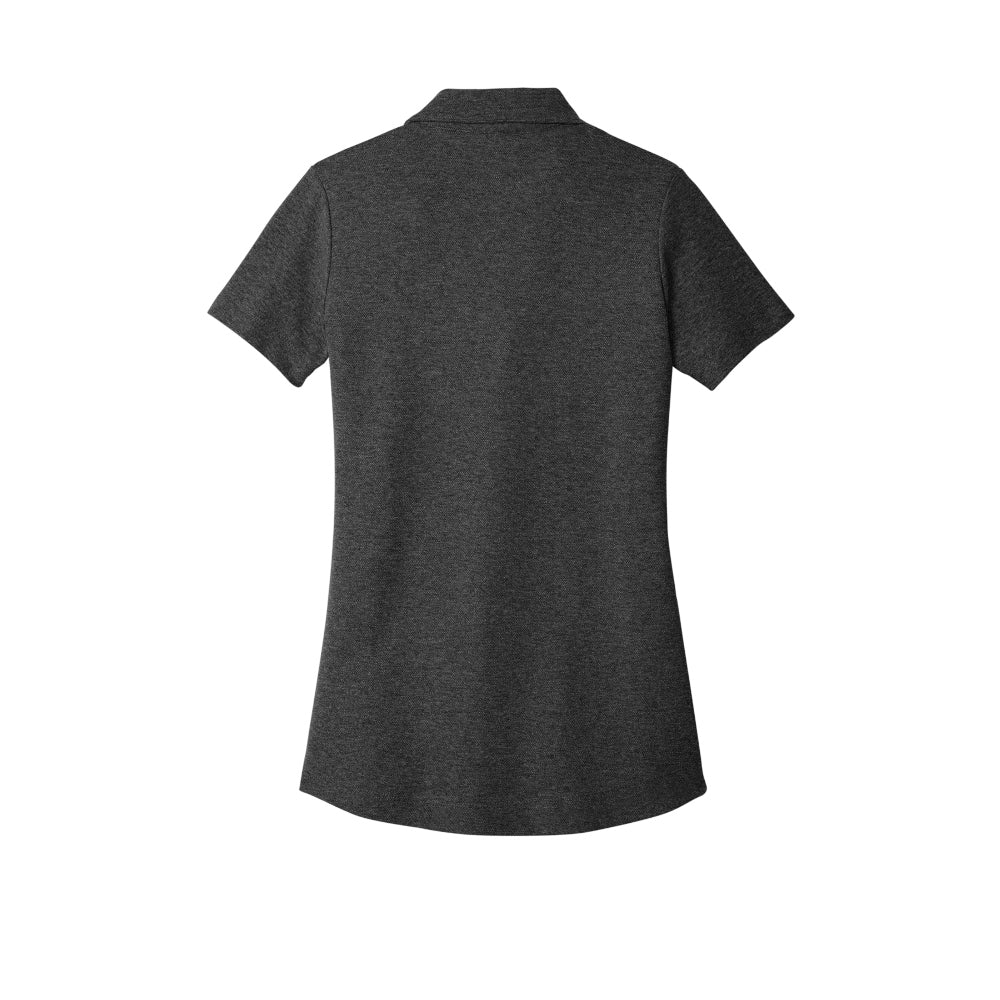 Port Authority® Women's C-FREE® Cotton Blend Pique Polo - Charcoal Heather