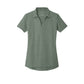 Port Authority® Women's C-FREE® Cotton Blend Pique Polo - Dark Green Heather