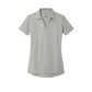 Port Authority® Women's C-FREE® Cotton Blend Pique Polo - Deep Smoke Heather