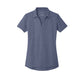 Port Authority® Women's C-FREE® Cotton Blend Pique Polo - Navy Heather