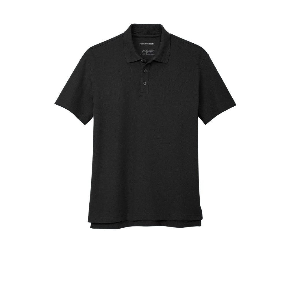 Port Authority® C-FREE® Cotton Blend Pique Polo - Black