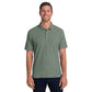 Port Authority® C-FREE® Cotton Blend Pique Polo - Dark Green Heather