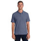 Port Authority® C-FREE® Cotton Blend Pique Polo - Navy Heather