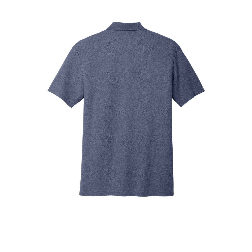 Port Authority® C-FREE® Cotton Blend Pique Polo - Navy Heather