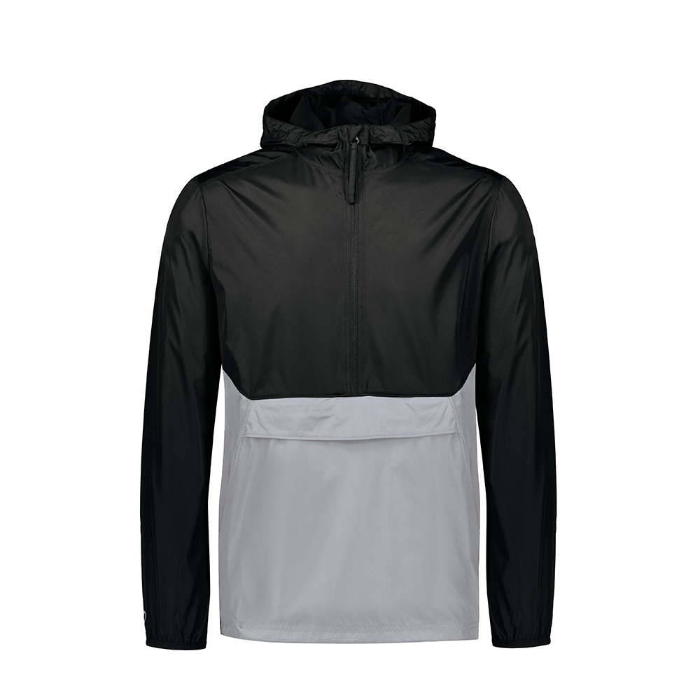 Holloway Pack Pullover - Black/Athletic Grey