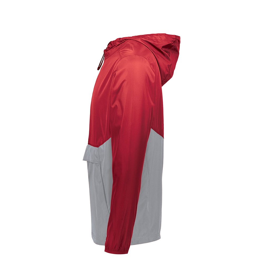 Holloway Pack Pullover - Scarlet/Athletic Grey