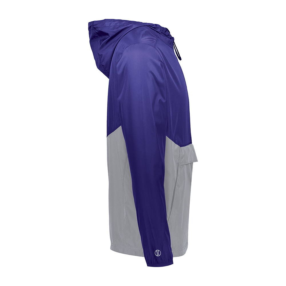 Holloway Pack Pullover - Purple/Athletic Grey