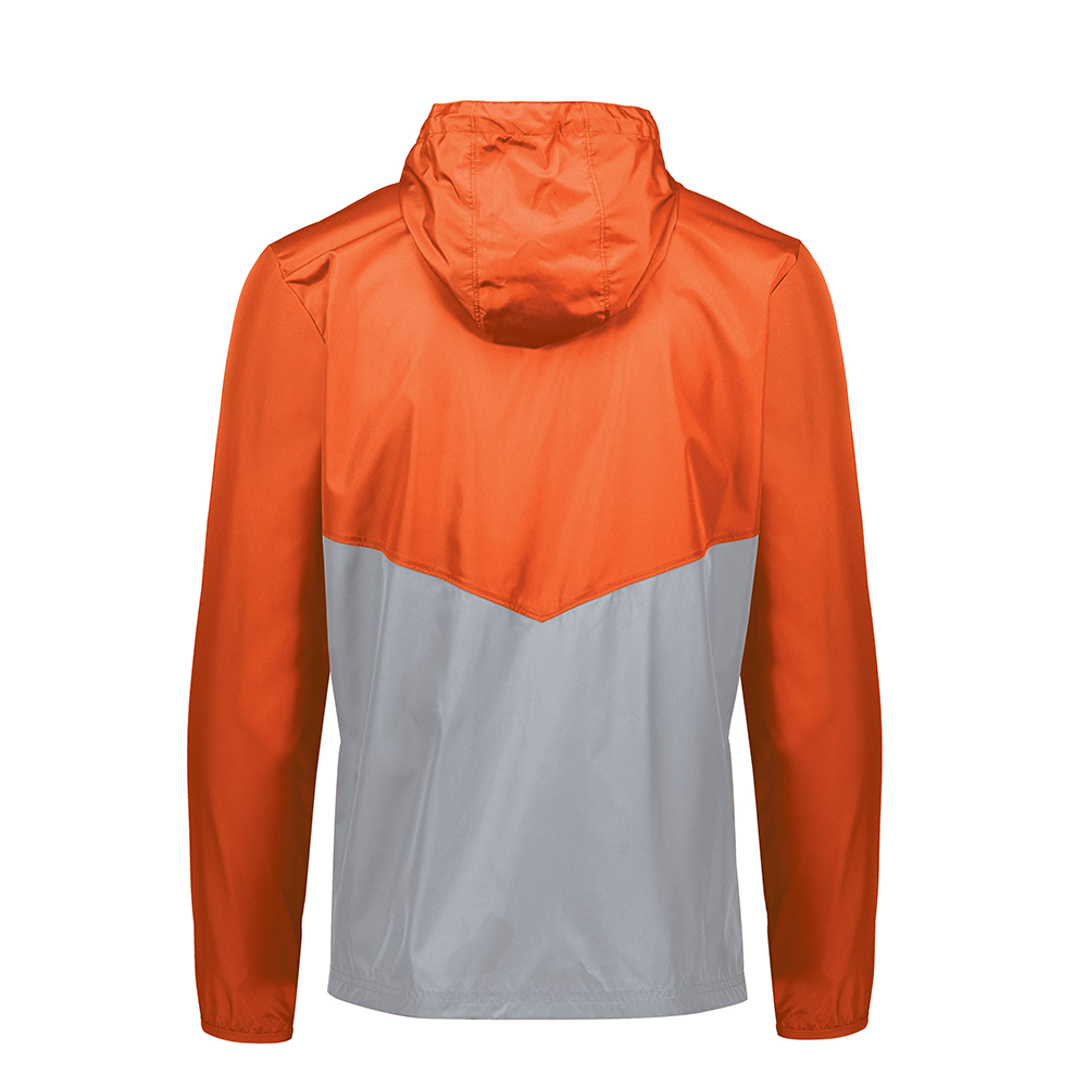 Holloway Pack Pullover - Orange/Athletic Grey