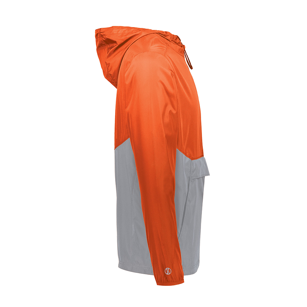Holloway Pack Pullover - Orange/Athletic Grey