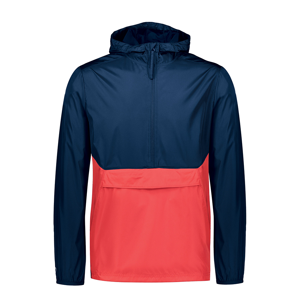 Holloway Pack Pullover - Navy/Scarlet
