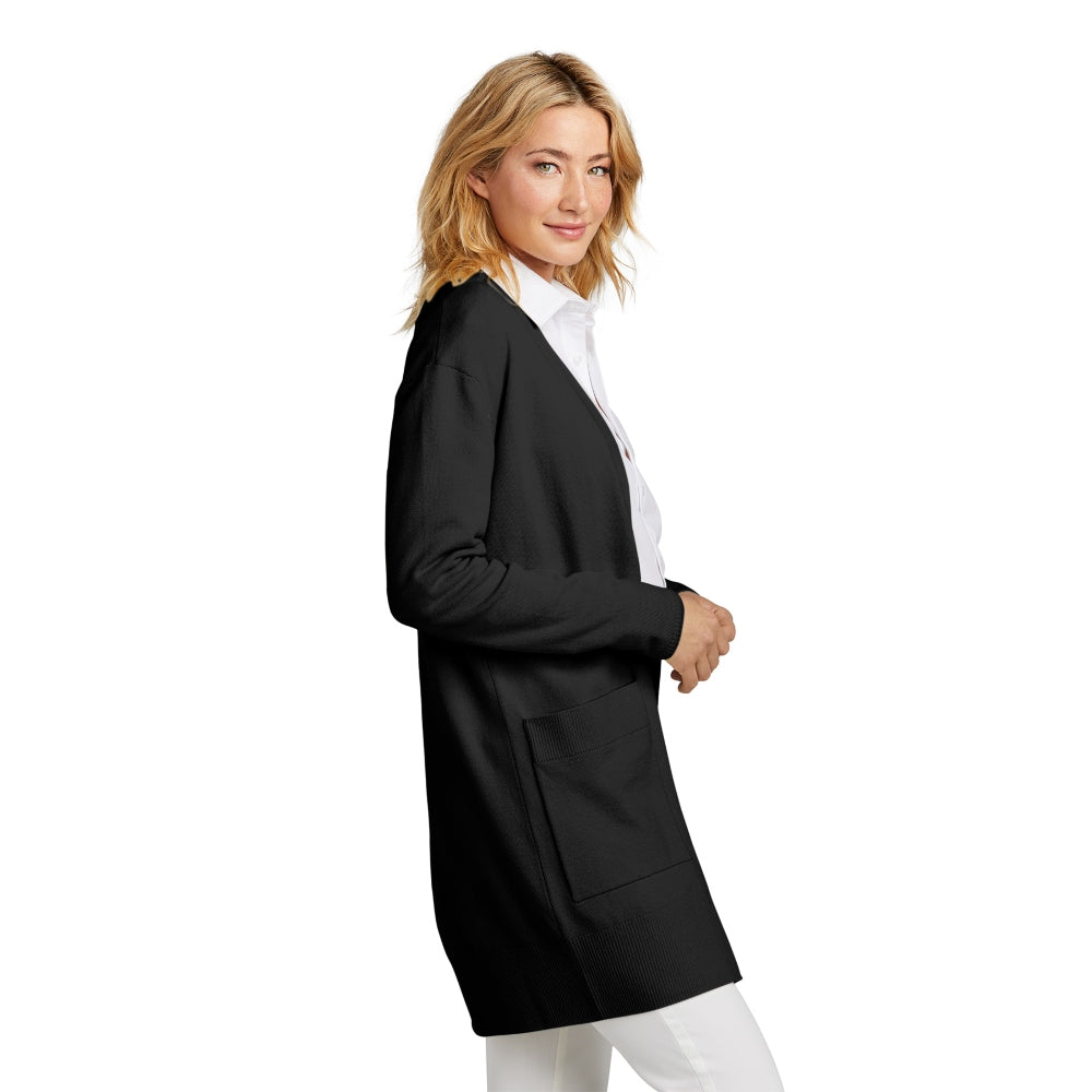 Mercer+Mettle® Women’s Open-Front Cardigan Sweater - Deep Black
