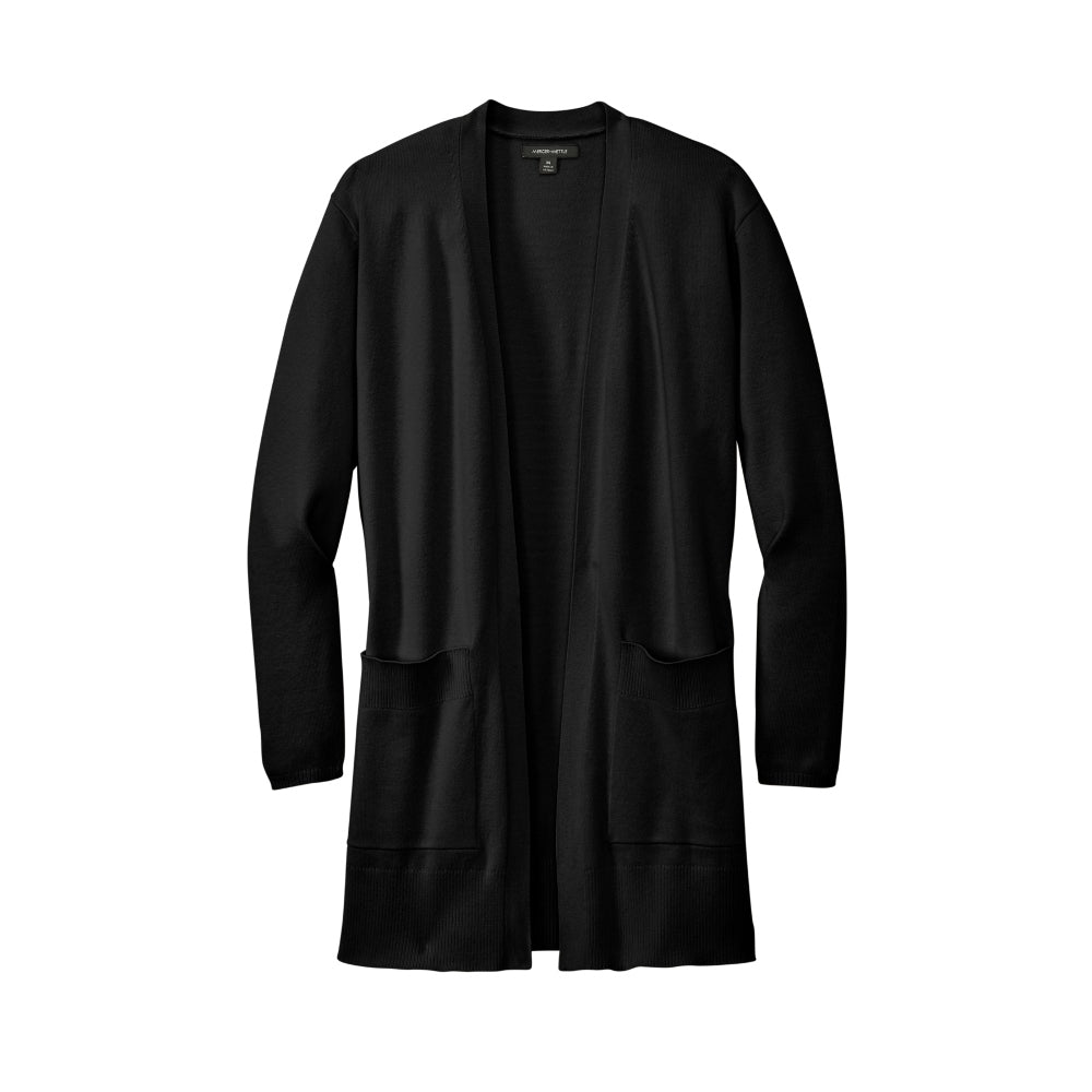Mercer+Mettle® Women’s Open-Front Cardigan Sweater - Deep Black