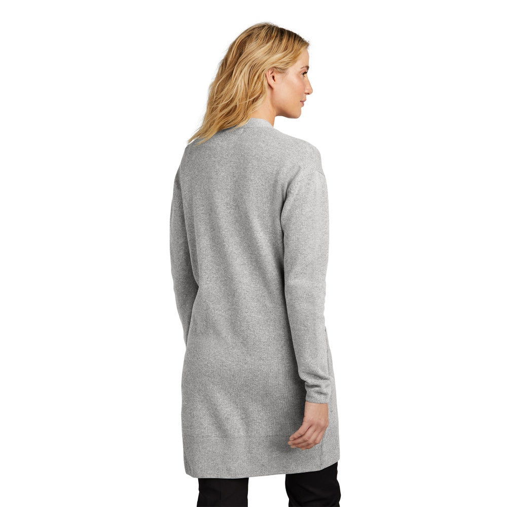 Mercer+Mettle® Women’s Open-Front Cardigan Sweater - Gusty Grey Heather