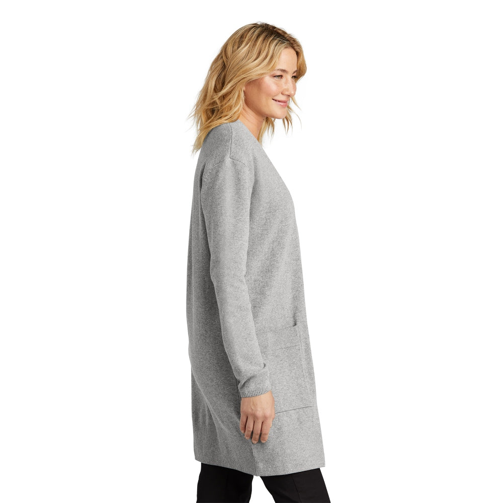 Mercer+Mettle® Women’s Open-Front Cardigan Sweater - Gusty Grey Heather