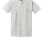 Ultra Cotton® 100% US Cotton T-Shirt with Pocket- Ash