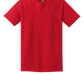 Ultra Cotton® 100% US Cotton T-Shirt with Pocket - Red