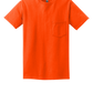Ultra Cotton® 100% US Cotton T-Shirt with Pocket - Safety Orange