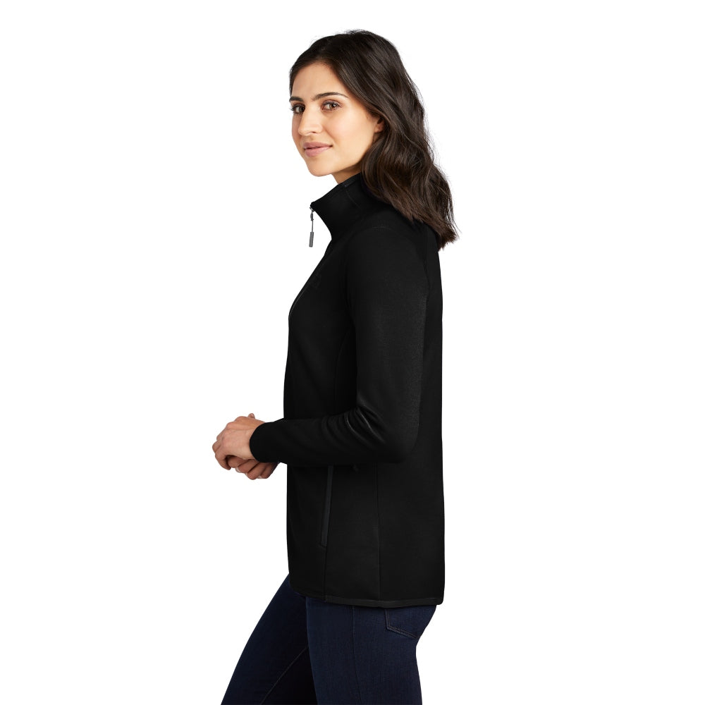 The North Face® Women's Skyline Full-Zip Fleece Jacket - TNF Black