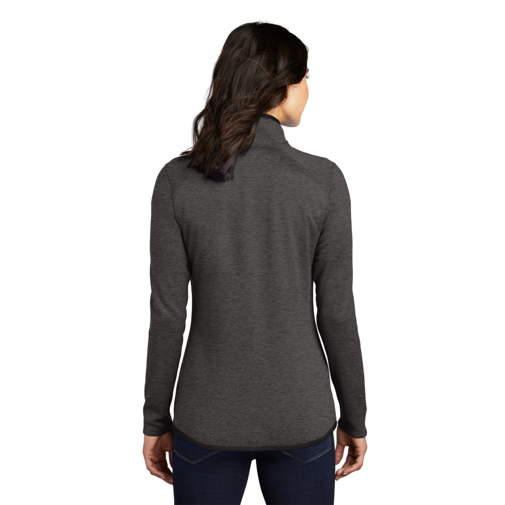 The North Face® Women's Skyline Full-Zip Fleece Jacket - TNF Dark Grey Heather