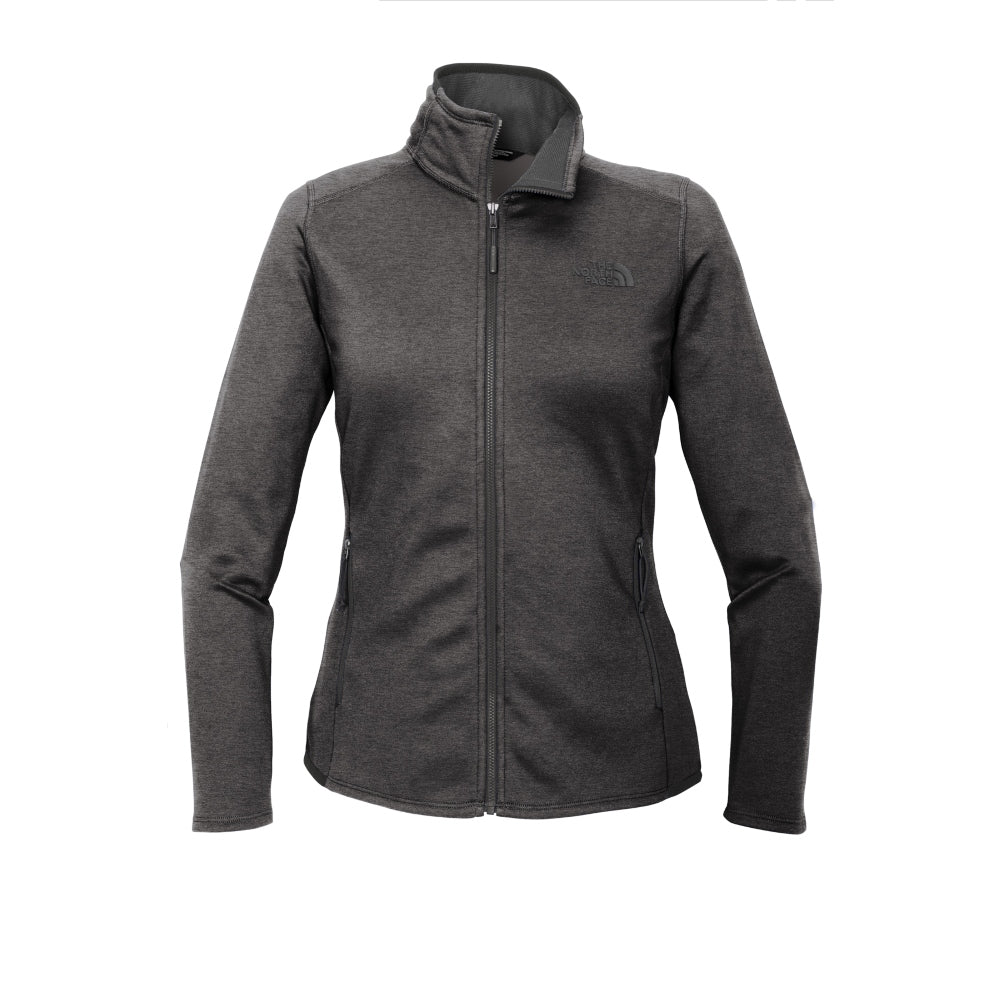 The North Face® Women's Skyline Full-Zip Fleece Jacket - TNF Dark Grey Heather