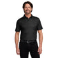 Port Authority® Fine Pique Blend Polo - Black Heather