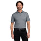 Port Authority® Fine Pique Blend Polo - River Blue Navy Heather