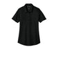 Port Authority® Women's Fine Pique Blend Polo - Black Heather