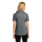 Port Authority® Women's Fine Pique Blend Polo - Charcoal Heather
