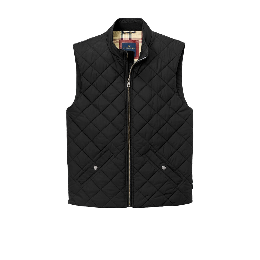 Brooks Brothers® Quilted Vest - Deep Black