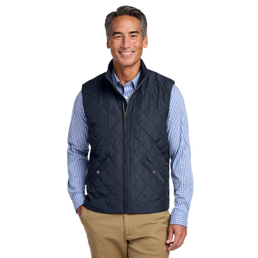 Brooks Brothers® Quilted Vest - Night Navy