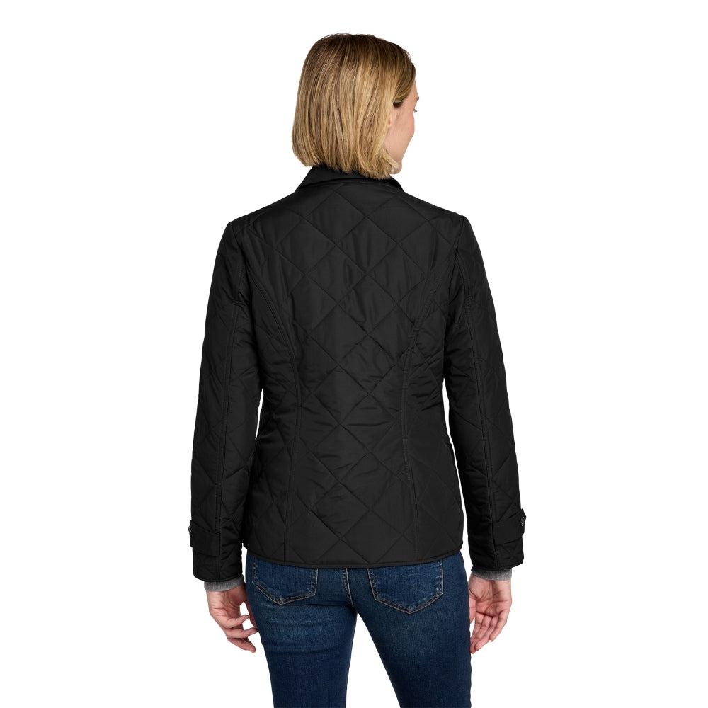 Brooks Brothers® Women’s Quilted Jacket - Deep Black