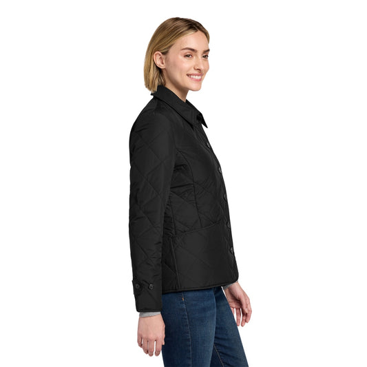 Brooks Brothers® Women’s Quilted Jacket - Deep Black