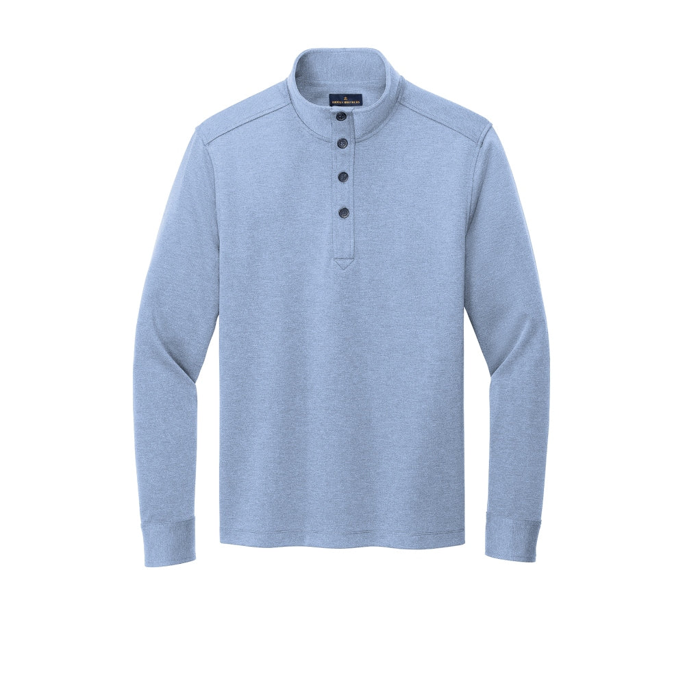 Brooks Brothers® Mid-Layer Stretch 12-Button - Aegean Blue Heather