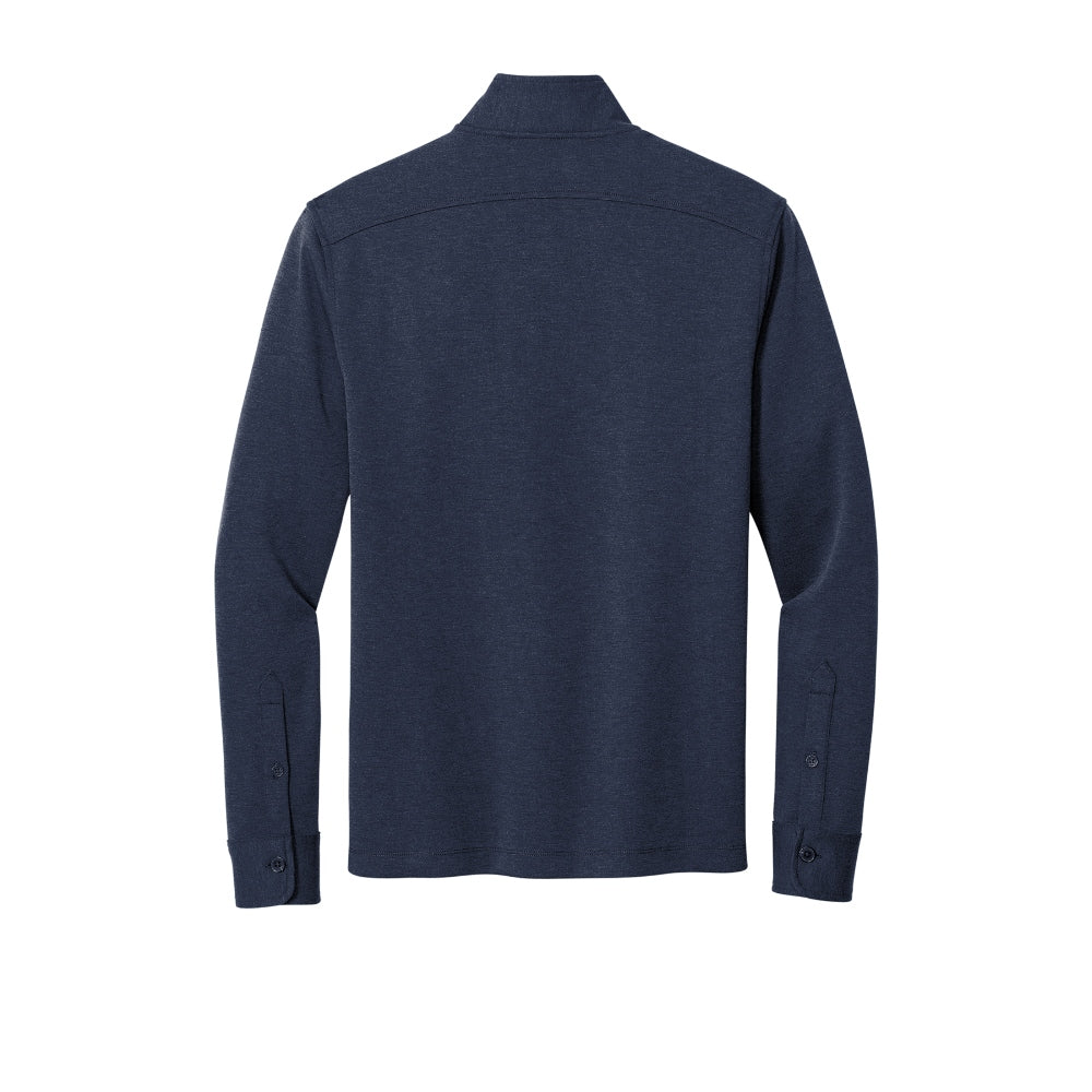 Brooks Brothers® Mid-Layer Stretch 12-Button - Navy Blue Heather
