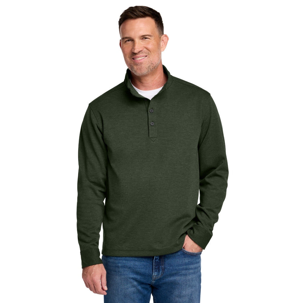 Brooks Brothers® Mid-Layer Stretch 12-Button - Pine Heather