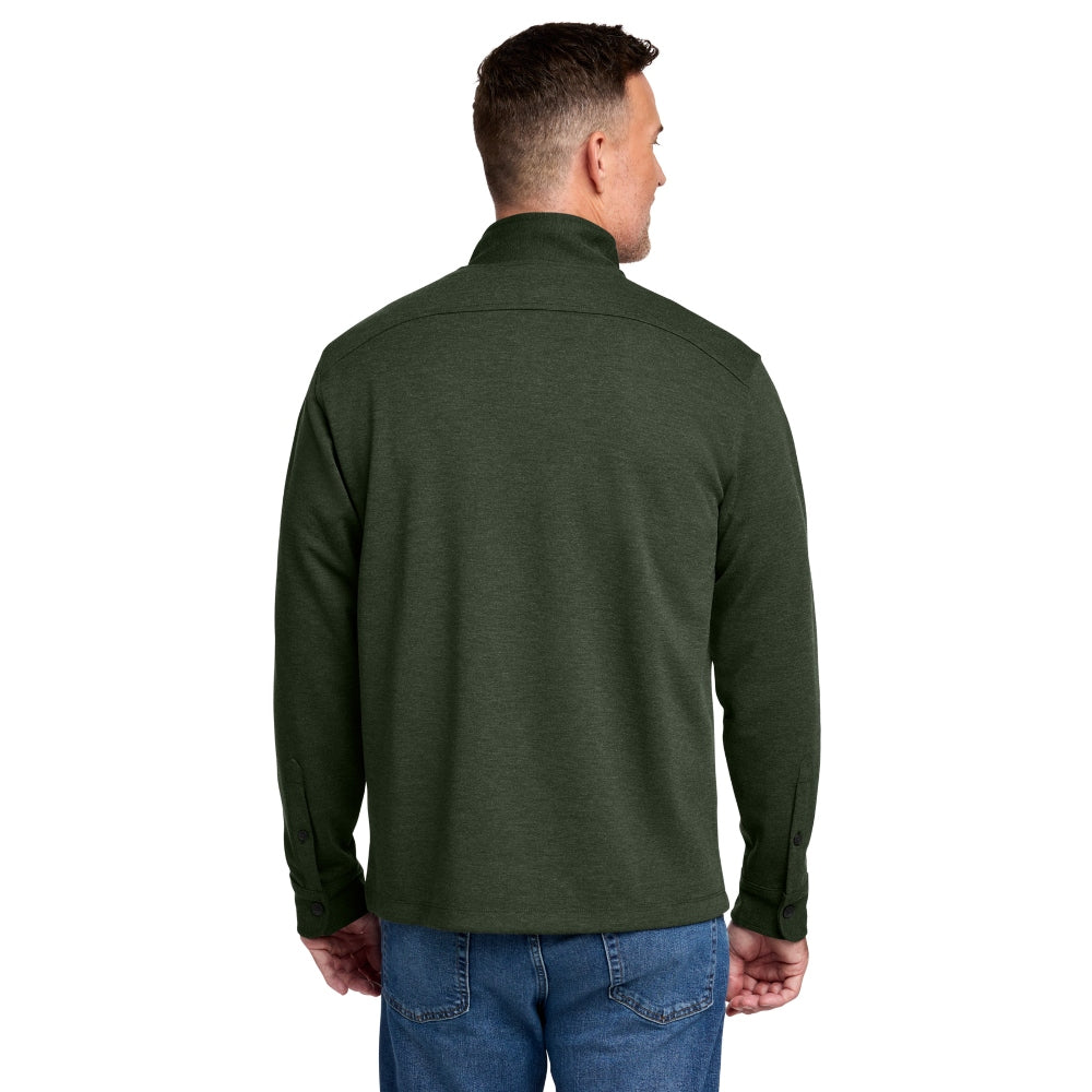 Brooks Brothers® Mid-Layer Stretch 12-Button - Pine Heather