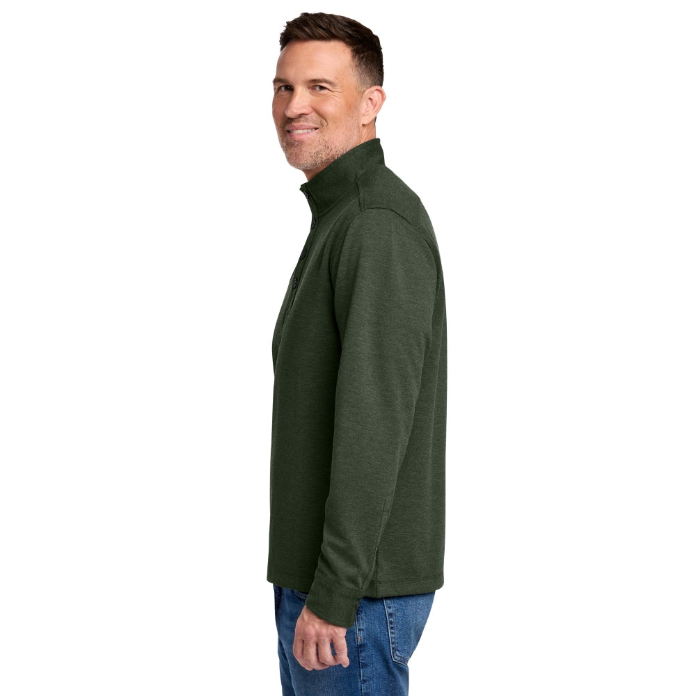 Brooks Brothers® Mid-Layer Stretch 12-Button - Pine Heather