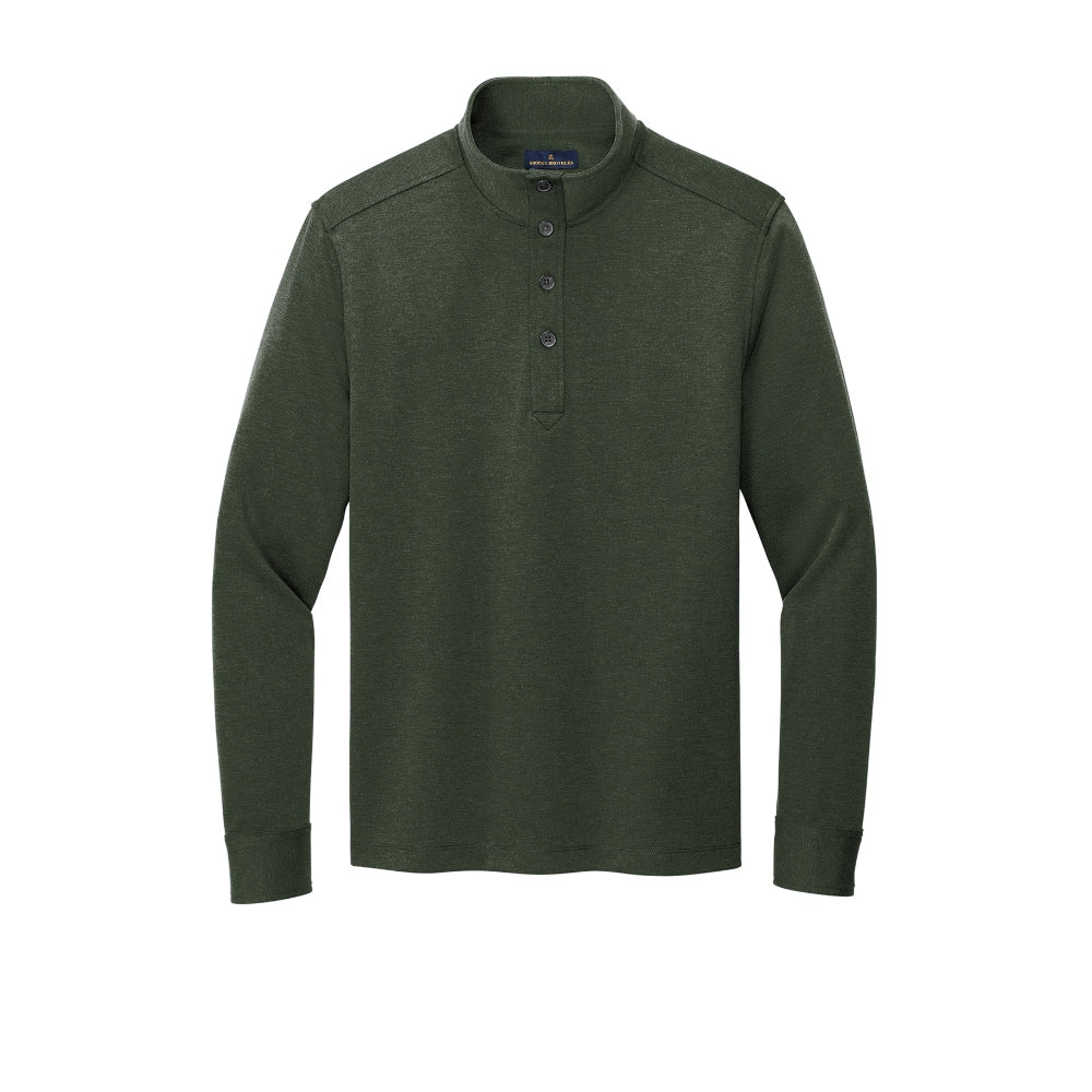 Brooks Brothers® Mid-Layer Stretch 12-Button - Pine Heather