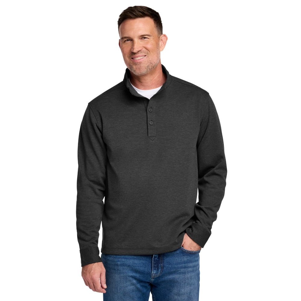 Brooks Brothers® Mid-Layer Stretch 12-Button - Windsor Grey Heather