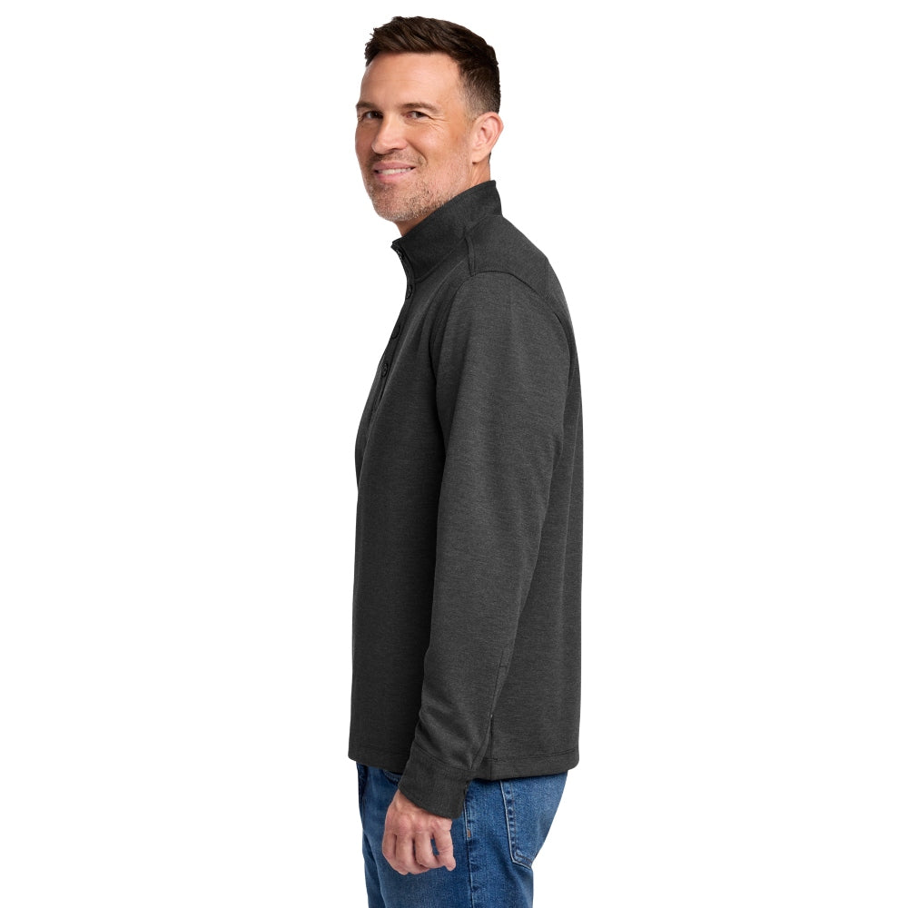 Brooks Brothers® Mid-Layer Stretch 12-Button - Windsor Grey Heather