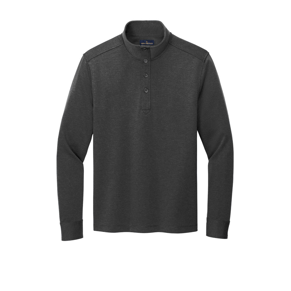 Brooks Brothers® Mid-Layer Stretch 12-Button - Windsor Grey Heather