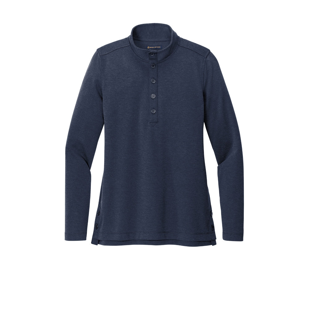 Brooks Brothers® Women’s Mid-Layer Stretch 12-Button - Navy Blazer Heather