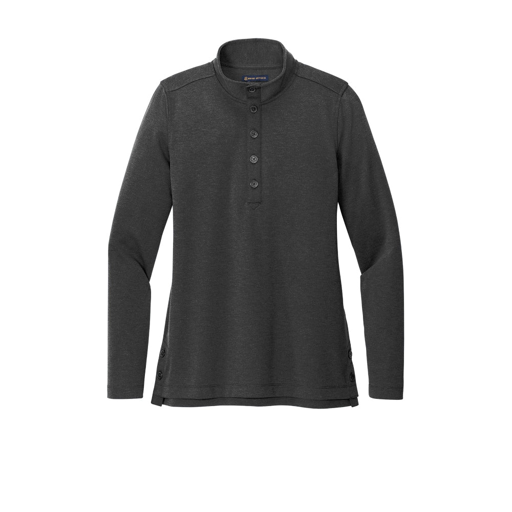 Brooks Brothers® Women’s Mid-Layer Stretch 12-Button - Windsor Grey Heather