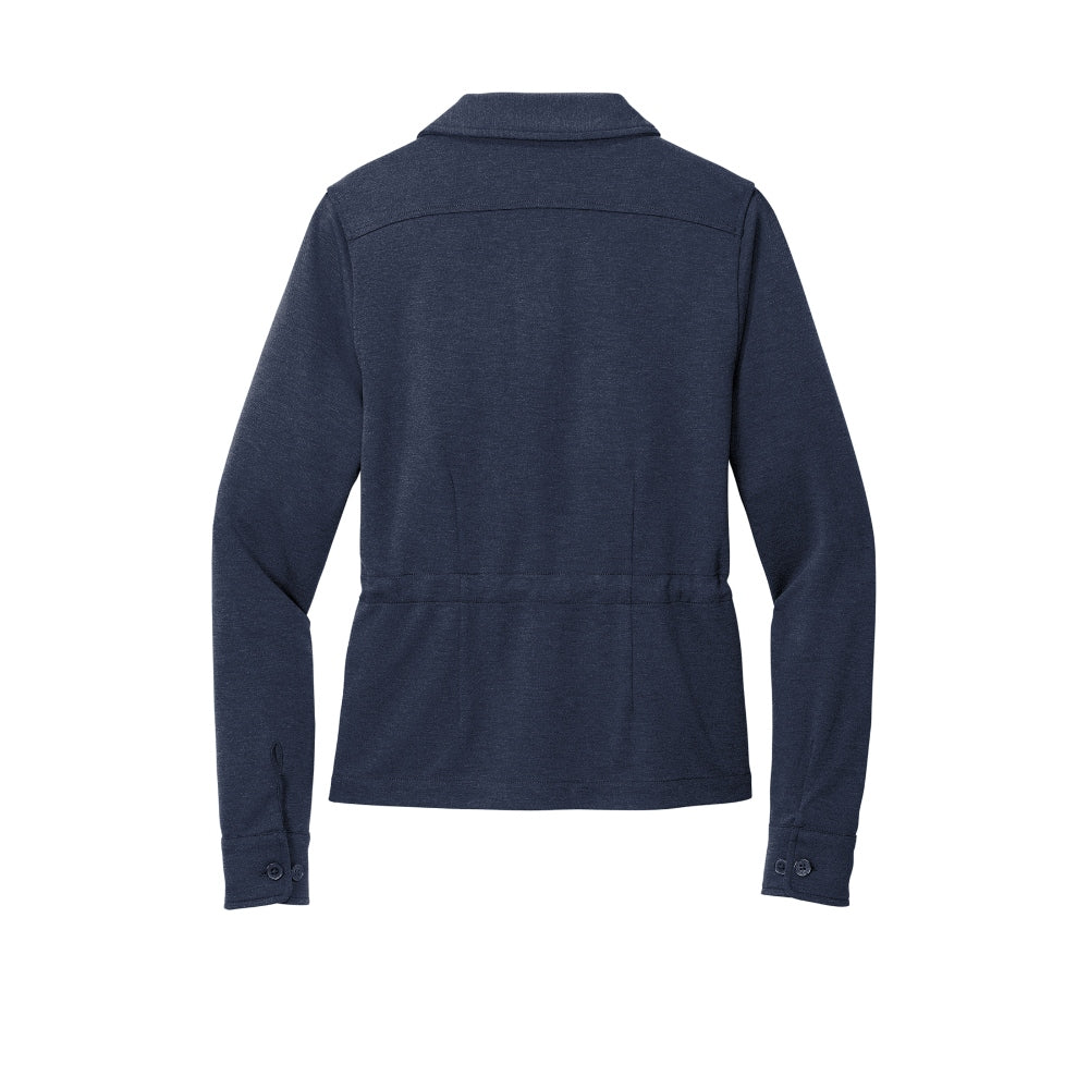 Brooks Brothers® Women’s Mid-Layer Stretch Button Jacket - Navy Blazer Heather
