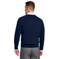 Brooks Brothers® Cotton Stretch V-Neck Sweater - Navy Blazer